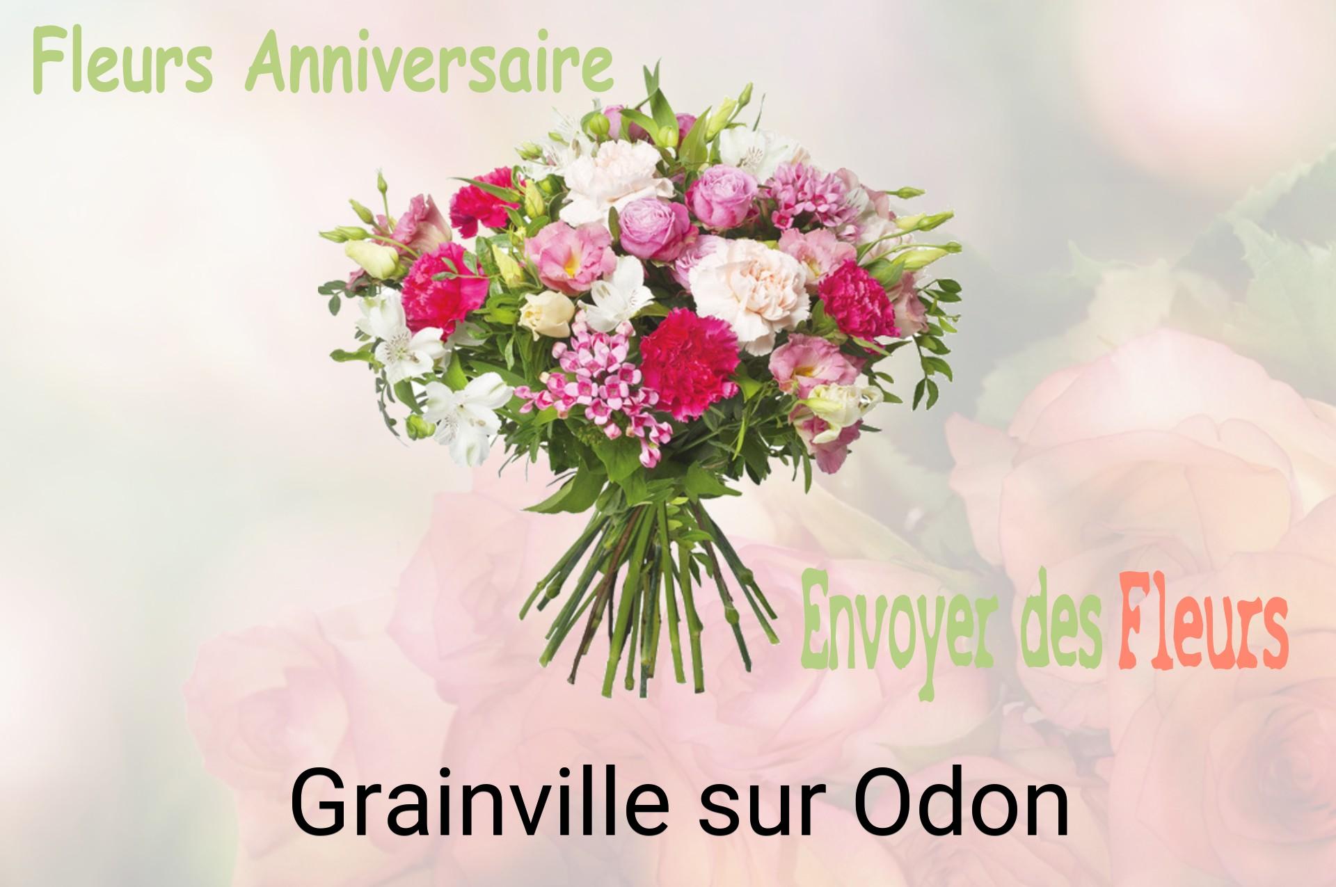 Bouquet de fleurs d’anniversaire livré à Grainville-sur-Odon