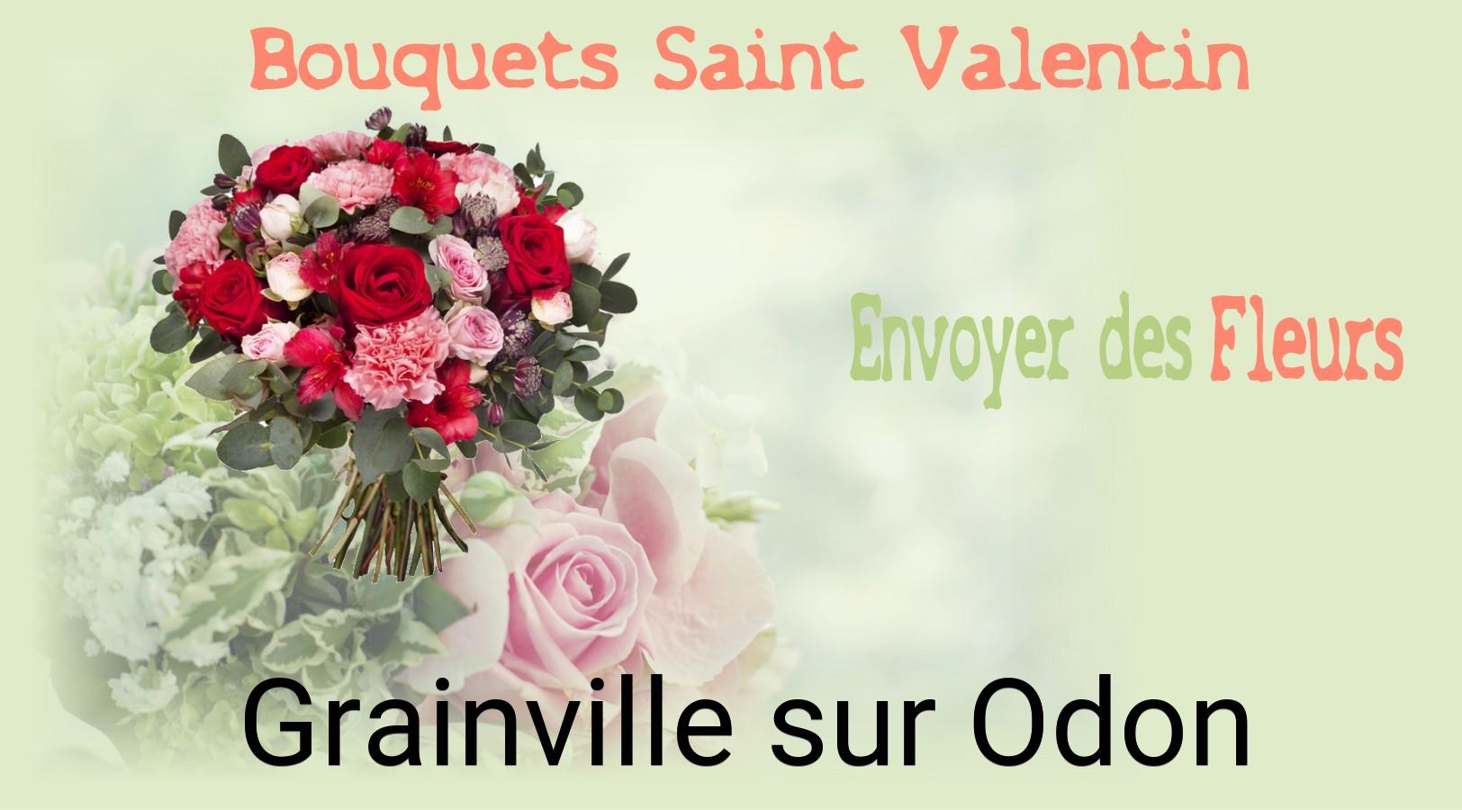 Roses de Saint-Valentin livrées à Grainville-sur-Odon